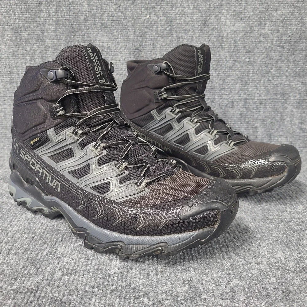 La Sportiva Men's Ultra Raptor II Mid GTX Black/Clay Trail Boots 8.5 / EU 41